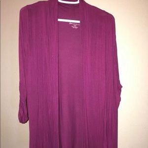 Gorgeous light magenta/purple cardigan.